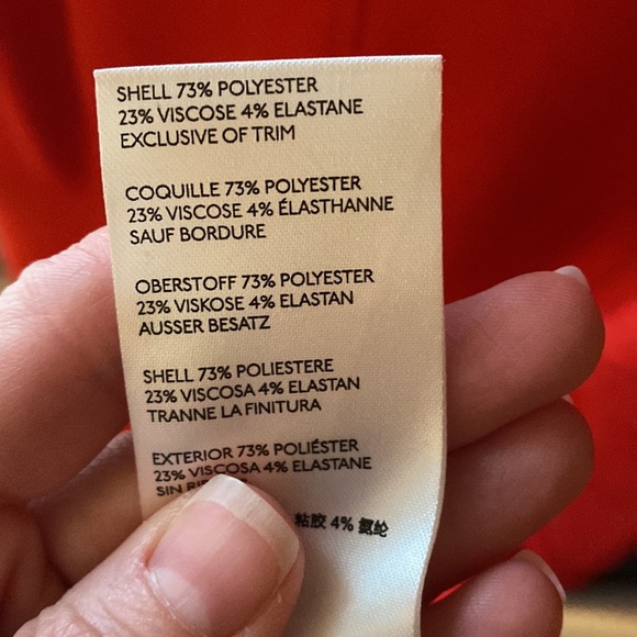 Maeve Red dress flutter sleeve - Picture 5 of 5